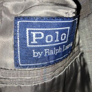 Vintage Polo by Ralph Lauren Navy and White Label Blazer.